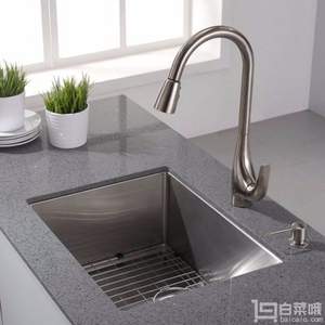 鎮(zhèn)店之寶，Kraus 克勞思 KPF-1621SS 廚房抽拉水槽龍頭
