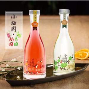 呢喃 小梅园 杨梅/青梅果酒380ml*2瓶