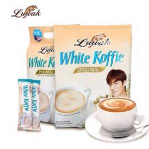 李敏镐带盐，Kopi Luwak 猫斯露哇 三合一速溶白咖啡/猫屎咖啡 400g 