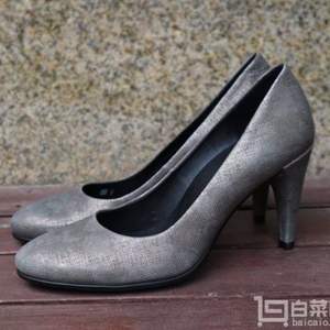 国内￥1799，ECCO 爱步 型塑 女士高跟单鞋 4折$60 