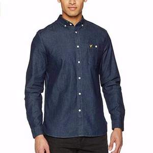 亞馬遜海外購：LYLE & SCOTT 蘇格蘭金鷹 Denim男士牛仔襯衫 prime會員免費(fèi)直郵含稅