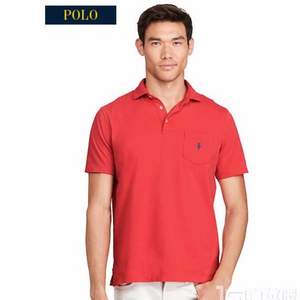 Ralph Lauren 男士CUSTOM FIT经典POLO衫 4色 $29.99（$49.99 额外6折）