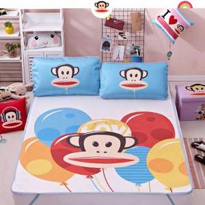 Paul Frank 大嘴猴 卡通空调席冰丝夏凉席三件套1.5~1.8米