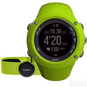 怒降￥255，SUUNTO 颂拓 AMBIT3 RUN HR 拓野3R 户外跑步运动智能手表