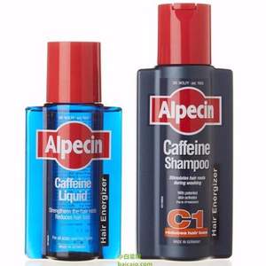 补货，Alpecin 阿佩辛 咖啡因防脱生发营养液200ml+洗发露250ml 套装 Prime会员凑单免费直邮含税