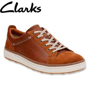 Clarks 其乐 Lorsen Edge男士真皮休闲鞋 2色 Prime会员凑单免费直邮含税