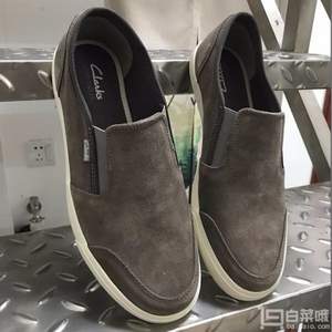 2017新款，Clarks 其乐 男士翻毛皮一脚蹬 prime会员免费直邮含税