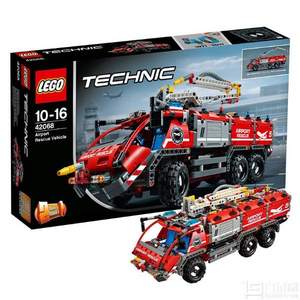 双十一预告，低过海淘 LEGO 乐高 机械组42068  二合一机场救援车消防车
