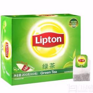 Lipton 立顿 绿茶 100包 共200g