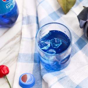 网红可乐，印尼进口 Pepsi 蓝色百事可乐 450ml*10瓶
