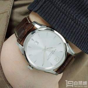 Hamilton 汉密尔顿 Jazzmaster爵士大师系列 H38615555 超薄全自动机械手表 $388（需用码）