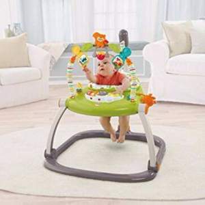 亚马逊海外购：Fisher-Price 费雪 CBV62 SpaceSave 蹦跳欢乐园 Prime会员免费直邮