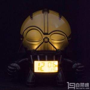鎮(zhèn)店之寶，BulbBotz  星際大戰(zhàn) 達(dá)斯·維德 電子鬧鐘 