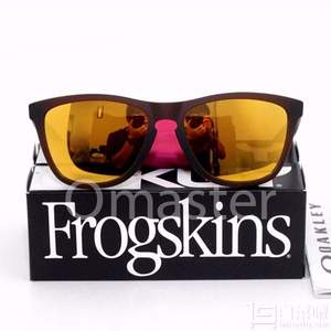 Oakley 歐克利 Frogskins系列 OO9245-04時(shí)尚太陽鏡+湊單品