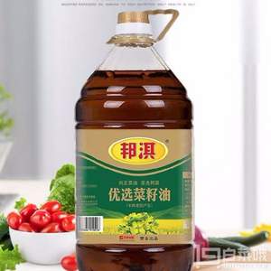 邦淇 非转基因 优选菜籽油 5L 