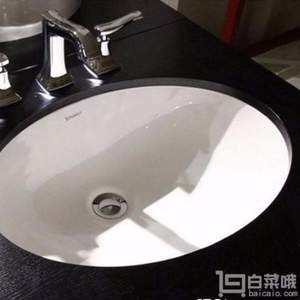 限Prime会员，Duravit 杜拉维特 DuraStyle SANTOSA 嵌入式台下盆046651