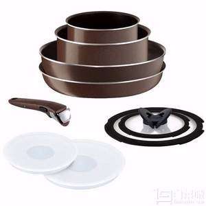 法國(guó)產(chǎn)，T-fal 特福 L21590 耐磨不粘平底鍋9件套 