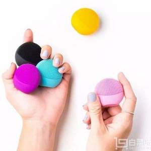 FOREO LUNA Play Plus 玩趣增强版电硅胶按摩洁面仪 黑色 Prime会员免费直邮