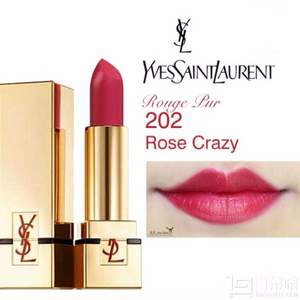 Yves Saint Laurent 圣罗兰 迷魅纯漾方管唇膏 #202