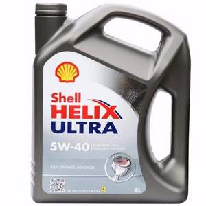 欧洲原装进口，壳牌 Helix Ultra 超凡灰喜力 SN 5W-40 全合成机油4L*3桶 460.38元含税包邮