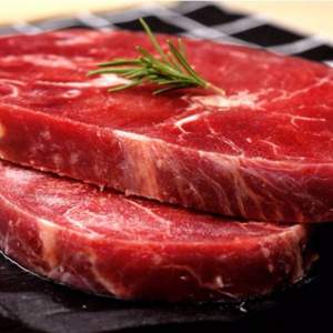 澳美客 谷飼眼肉厚切牛排套餐6片1200g 贈醬料刀叉