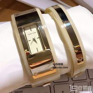 Anne Klein 安妮·克莱恩 AK/2826HNST 女款时装腕表手镯套装 $25.49