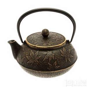 Iwachu 巖鑄 楓葉 日本鑄鐵茶壺660ml Prime會員免費(fèi)直郵含稅