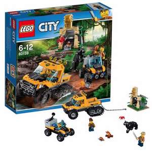 Lego 樂高 城市系列 60159 叢林半履帶車任務