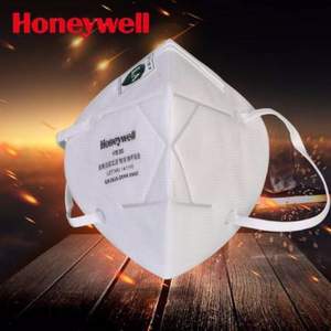 Honeywell 霍尼韦尔 H930V耳带式带呼吸阀防雾霾口罩4只