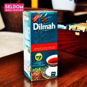 斯里兰卡进口，Dilmah 迪尔玛 锡兰红茶茶包2g*25袋