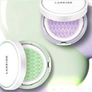 Laneige 兰芝  雪纱丝柔气垫隔离霜（15g正装+15g替换装）紫色款