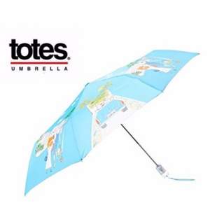 Totes 城市風(fēng)景系列 一鍵打開(kāi)自動(dòng)晴雨傘 Prime會(huì)員湊單免費(fèi)直郵含稅