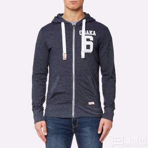 Superdry 极度干燥 Osaka Hibiscus 男士连帽开衫 £31.2（£39 额外8折） 凑单免费直邮