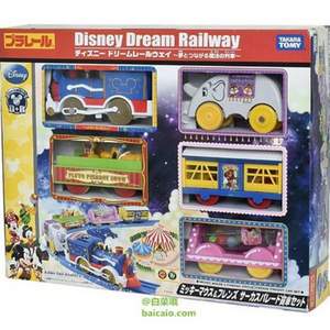 Takara Tomy 多美 迪斯尼 普樂(lè)路路火車(chē) 米奇套裝/胡迪套裝*2套
