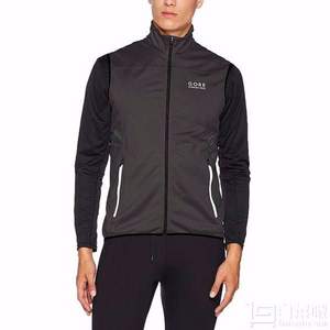 限M码，Gore Running Wear 戈尔 Mythos Windstopper® 轻量防风跑步马甲 Prime会员凑单免费直邮含税