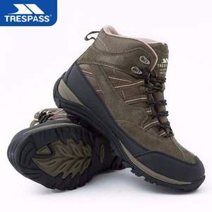 英国TRESPASS 男士户外中帮轻便防水越野徒步鞋