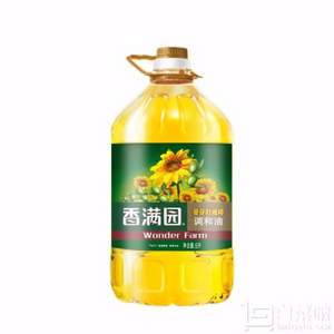 香满园 葵花籽橄榄调和油 5L*2桶