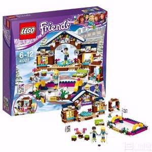 7月新品，LEGO 乐高 Friends 好朋友系列 41322 滑雪度假村溜冰场