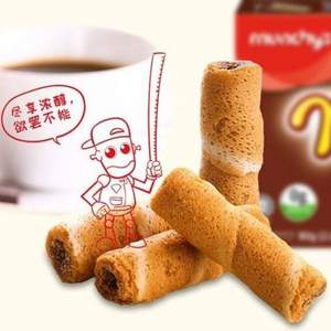 Munchy's 马奇新新 妙乐迷你巧克力味夹心卷饼干 80g
