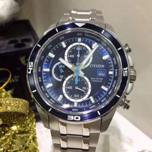 Citizen 西鐵城 TI+IP 超級鈦系列 CA0349-51L 男士光動能腕表 新低$247.5