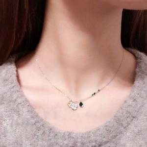 國(guó)內(nèi)￥990，SWAROVSKI 施華洛世奇 Duo Clover 5139471 四葉草項(xiàng)鏈 prime會(huì)員免費(fèi)直郵