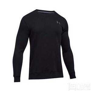 S/L码，Under Armour 安德玛 Rival Solid 男士抓绒卫衣 Prime会员凑单免费直邮含税