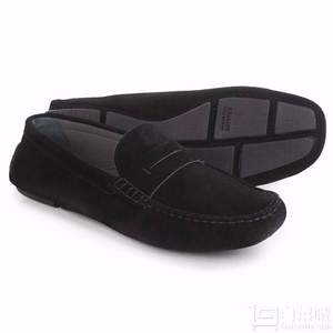 Armani Collezioni 阿瑪尼 男士真皮一腳蹬豆豆鞋 兩色 $149