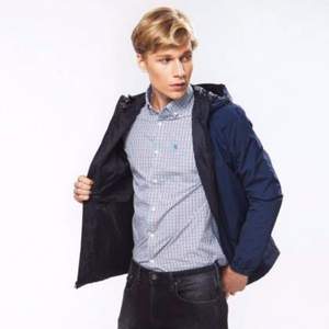 限M/L碼，Original Penguin 企鵝牌 Reversible 男士輕質(zhì)兩面穿夾克 Prime會員免費直郵含稅