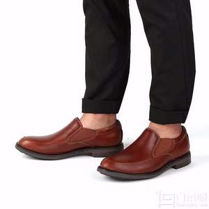 UN高端系列 Clarks 其樂 Un.Elott Step 男士真皮休閑鞋 261203338