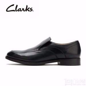 限尺码，Clarks 其乐 Corfield Step 男士真皮一脚蹬休闲鞋 Prime会员免费直邮无税