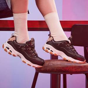 雙十一預售，Skechers 斯凱奇 熊貓款D'Lites 情侶款運動休閑鞋 9999224