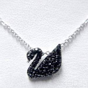雙十一預(yù)告，SWAROVSKI 施華洛世奇 5347329 當(dāng)家款大號(hào)黑色天鵝項(xiàng)鏈