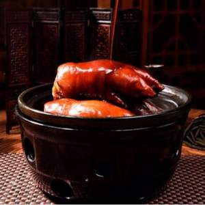中华名小吃，青岛特产 周钦公 流亭猪蹄400g 