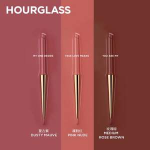 低过代购！GOSS叔推荐，Hourglass Confession Refillable LipstickSet限量版超细忏悔唇膏 3支套装